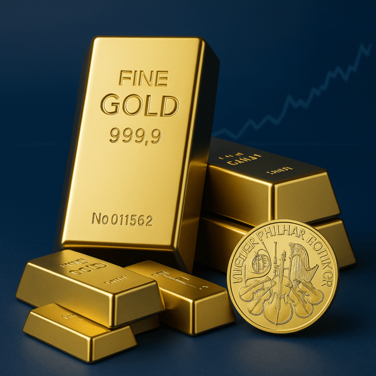 CP menjacnica - investiciono zlato slika na plavoj pozadini